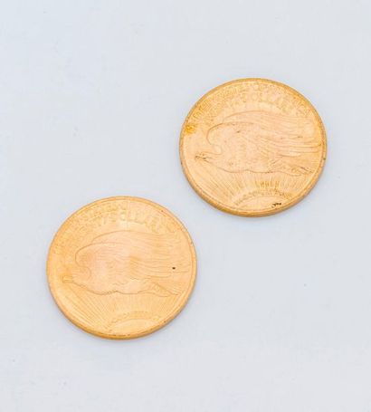 null 2 pièces 20 dollars or 1924 

Poids : 66,8 g 