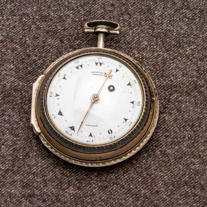 GEORGE PRIOR London, XVIIIème siècle 

Importante montre de poche en argent (800...