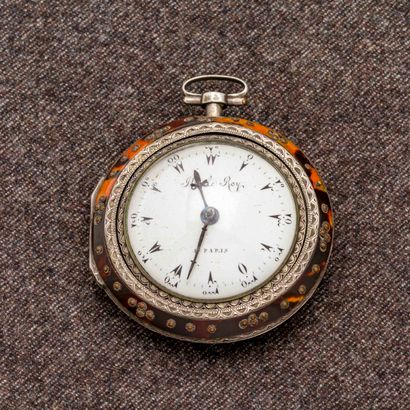 LEROY à Paris, XIXème siècle 

Montre de poche pour le marché ottoman en argent (800...