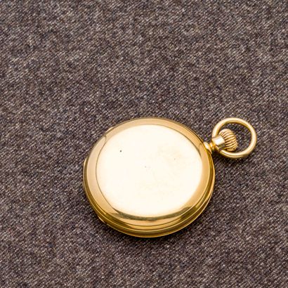 PATEK PHILIPPE & Co Montre de poche savonnette en or jaune 18 carats (750 millièmes)....