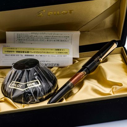 NAMIKI Pen - model Yuhari Volcano Mount Fuji

Fountain pen in 18 carat (750 mils)...