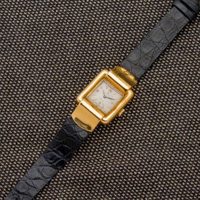 ROLEX Précision (Mouvement) Montre bracelet d'assemblage en or jaune 18 carats (750...