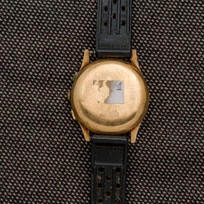 MON VIS - Antimagnetic Chronograph wristwatch in 18-carat pink gold (750 thousandths)....