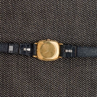 OMEGA - De Ville Montre bracelet de dame en or jaune 18 carats (750 millièmes) à...