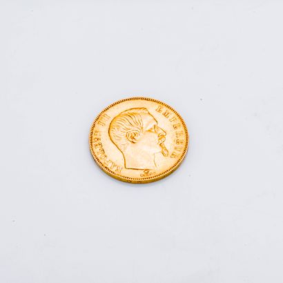 null Une pièces de 50 Francs or Napoléon III 1857

Poids brut : 16,1 g