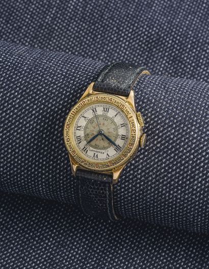 LONGINES Lindbergh Hour Angle, Circa 1937

Rare montre de pilote mise au point par...