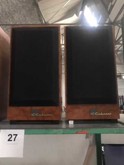 null 1 pair of CABASS speakers