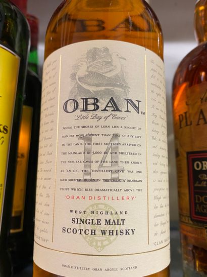 null 3 bouteilles de Whisky OBAN single Malt, 14 years