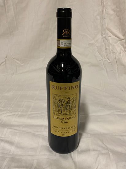 null Lot de 5 bouteilles 

Ruffino Riserva Ducale Oro 

Chianti Classico, 2014