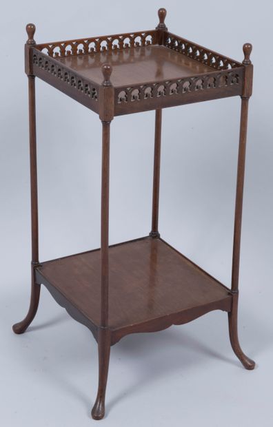 null Petite table en acajou

XIXème siècle

66,5 x 30,5 x 30,5 cm