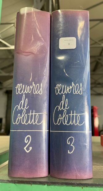 null Lot including: 

- COLETTE, Works, 2 volumes Flammarion edition

- Isabelle...