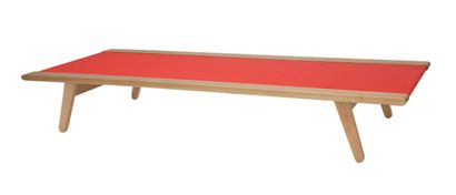 null Lit de jour modèle Satomi en bois et tatami couleur rouge

30 x 190 x 80 cm...