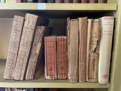 null Lot d'ouvrages d'Histoire dont :

- Duruy. Histoire des Romains. 1879, 4 volumes...