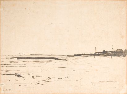 null Ecole moderne,

Paysage côtier

Encre sur papier monogrammé en bas à gauche

19,5...