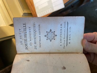 null Lot de livres anciens dont : Horace, Nouvelle Héloïse, Virgile (1780, 4 vol.),...