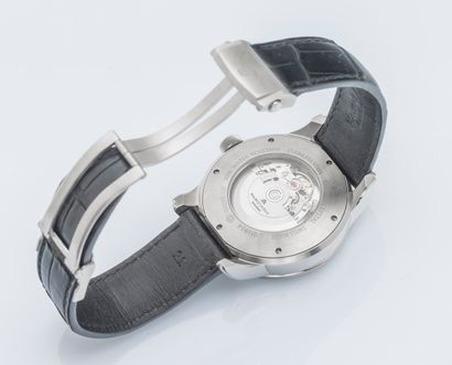 MAURICE LACROIX, vers 2011 GMT Pontos Decentrique watch reference PT6118-SS001-330,...