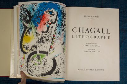 [CHAGALL] [CHAGALL] CAIN and MOURLOT. Chagall Lithographe I and II.

Sauret, 1960-1963,...