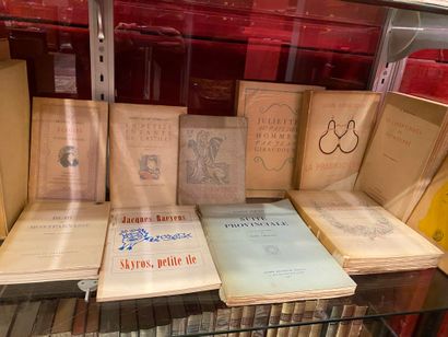 null 
Lot of 28 volumes of illustrated : Picasso, Alexieff, Chas-Laborde, Dignimont,...