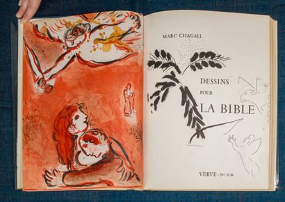 [CHAGALL] [CHAGALL] Drawings for the Bible. Verve. Vol. X, n° 37 and 38.

Paris,...