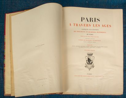 HOFFBAUER. HOFFBAUER. Paris à travers les âges. Aspects successifs des monuments...