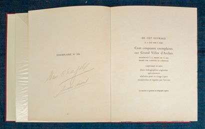 [CHAGALL] [CHAGALL] CAIN et MOURLOT. Chagall Lithographe I et II. 
Sauret, 1960-1963,...