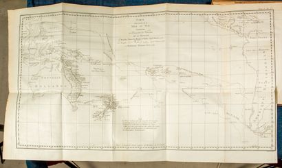 HAWKESWORTH Relation des voyages entrepris par ordre de sa Majesté britannique, actuellement...