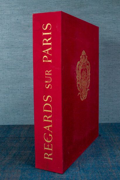  [Collectif] Regards sur Paris. 
Paris, 1963, in-4 en feuilles sous chemise et emboitage...