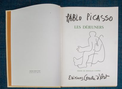 [Picasso] [PICASSO] COOPER. Les Déjeuners. 
Ed. Cercle d'Art, 1962, in-4 relié pleine...