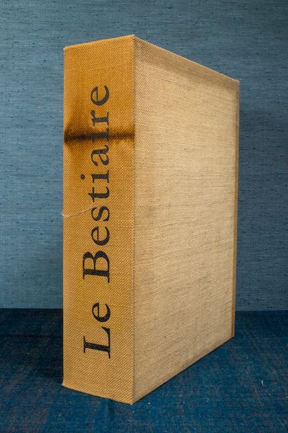 [LORJOU] [LORJOU] APOLLINAIRE. Le Bestiaire ou Cortège d'Orphée. 

Paris, Editions...