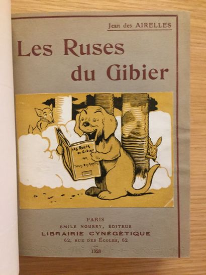 CHASSE À TIR HUNTING WITH SHOOTING.- CHERVILLE. Tales of hunting and fishing. 1878...