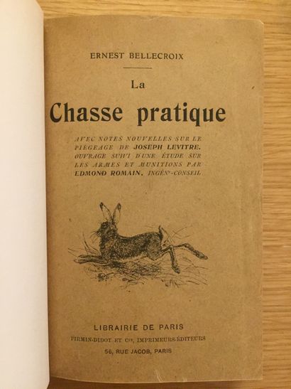 CHASSE À TIR HUNTING WITH SHOOTING - CUNISSET-CARNOT. To the boar! To the boar! 1910.-...