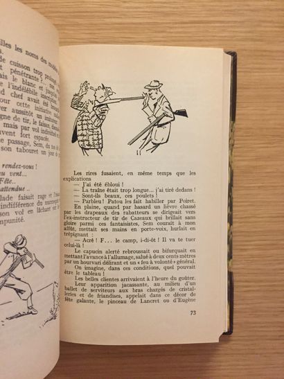 CHASSE À TIR CHASSE À TIR.— PRÉJELAN. Tableaux de chasse. 1952.– PRÉJELAN. Souvenirs...