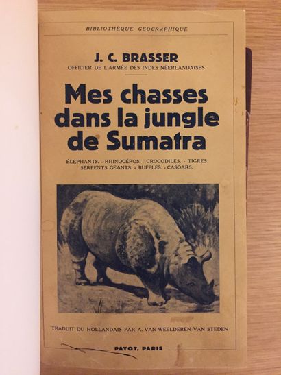 GRANDE CHASSE GREAT HUNT. FAR EAST - CHOCHOD. The Indochinese fauna. 1950.- CORBETT....