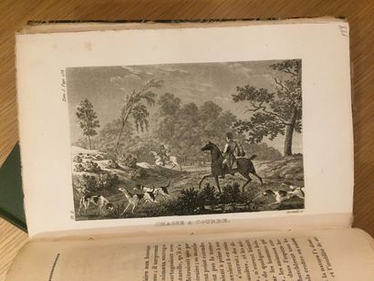 JOURDAIN JOURDAIN. Traité général des chasses à courre et à tir… Paris, Audot, 1822 ;...