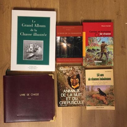 CHASSE HUNTING. 30 ancient and modern volumes.