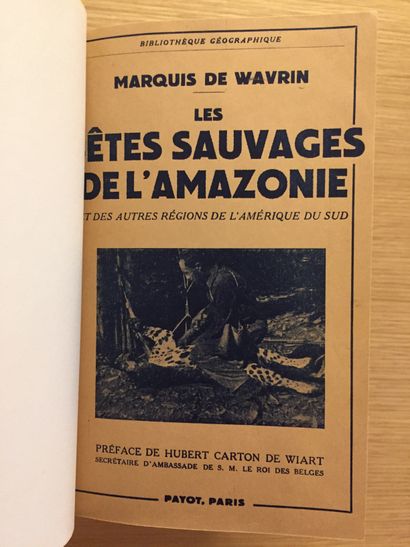 GRANDE CHASSE GRANDE CHASSE.— DUGUID. Tiger-man. 1933.– WAVRIN. Les bêtes sauvages...