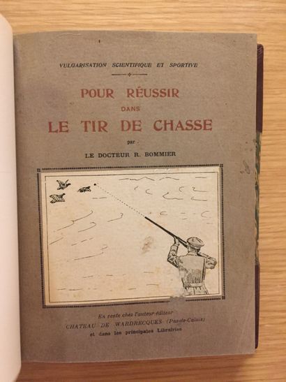 CHASSE À TIR HUNTING WITH SHOOTING.- ANTY. The hunting of the hare. 1928.- VAL. Never...