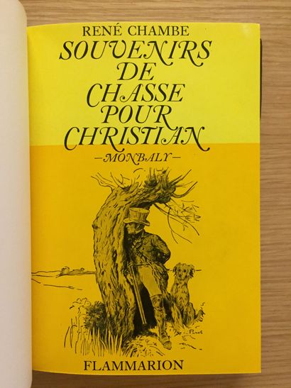 CHASSE À TIR HUNTING WITH SHOOTING.- CHAPUS. The princely hunts in France. 1853 -...