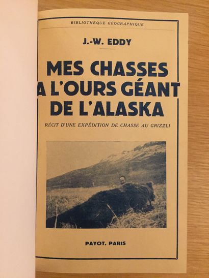 GRANDE CHASSE GRANDE CHASSE.— FRECHKOP. Animaux protégés du Congo belge. 1947.– MELLAND....