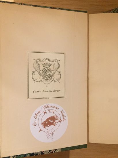 JOURDAIN JOURDAIN. Traité général des chasses à courre et à tir… Paris, Audot, 1822 ;...
