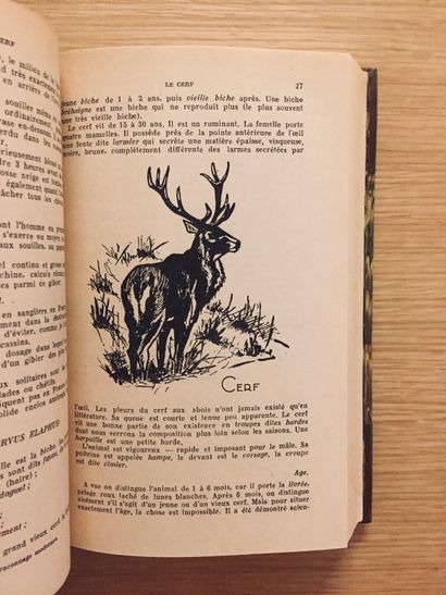 CHAIGNEAU CHAIGNEAU. Trapper's manual. 1943 - The habits of game. 1952 - The types...