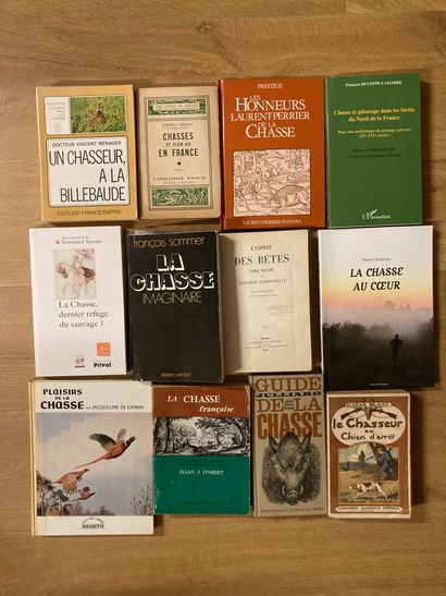 CHASSE CHASSE. 22 volumes modernes.