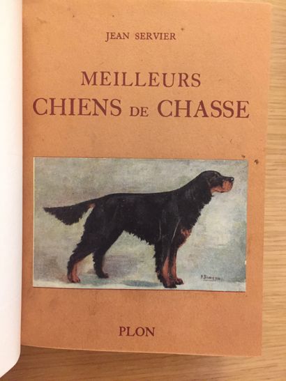 Chiens de chasse HUNTING DOGS - SERVIER. Best hunting dogs. 1949 - MÉRY. Hunting...