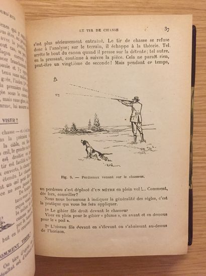CHASSE À TIR CHASSE À TIR.— VILLATTE DES PRÛGNES. Les chasses des bois. 1949. Illustrations...