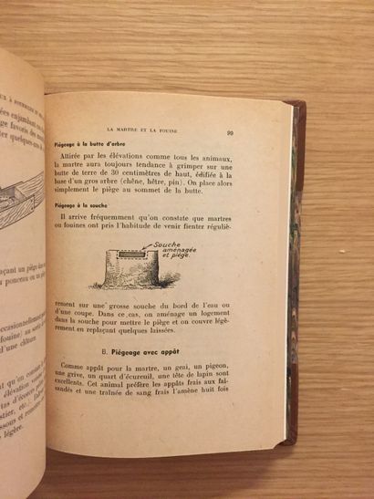 CHAIGNEAU CHAIGNEAU. Trapper's manual. 1943 - The habits of game. 1952 - The types...