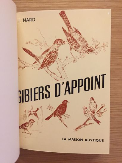 CHASSE À TIR HUNTING WITH SHOOTING.- BLANCHET. Tail, head... bang! 1951 - GOUSSARD....