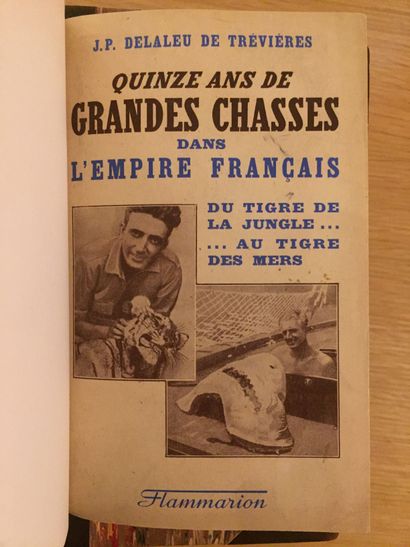 GRANDE CHASSE GRANDE CHASSE.— FRECHKOP. Animaux protégés du Congo belge. 1947.– MELLAND....