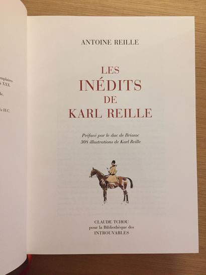 VENERIE VÉNERIE.— LA VERTEVILLE. Aux éclats du cor. 2009.– REILLE. Les inédits. 2005....