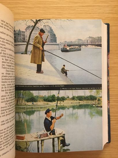 PECHE FISHING - CARRÈRE. Light casting technique. 1941 - LAURENT. His majesty the...