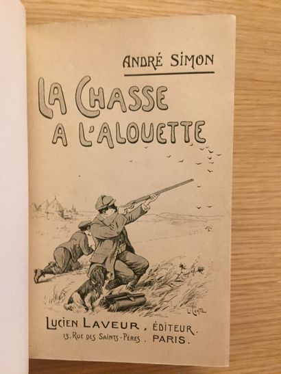 CHASSE À TIR HUNTING WITH SHOOTING.- D'HOUDETOT. The rustic hunter. 1858. Stings.-...